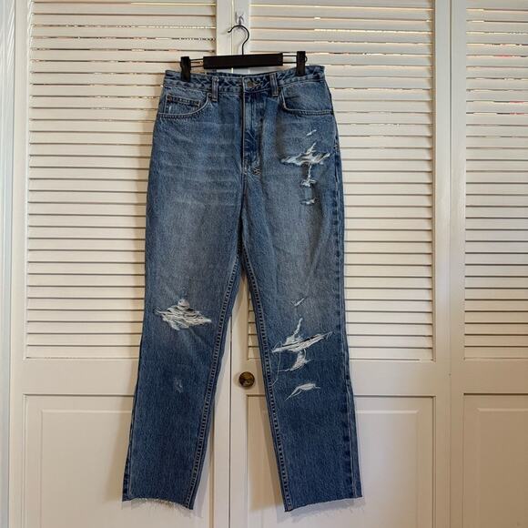 NWT NEW Ksubi Chlo Wasted Jeans Klub Trashed Denim - Picture 6 of 14